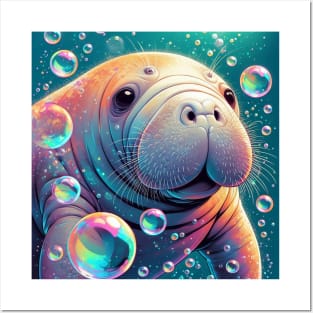 Baby Manatee Posters and Art